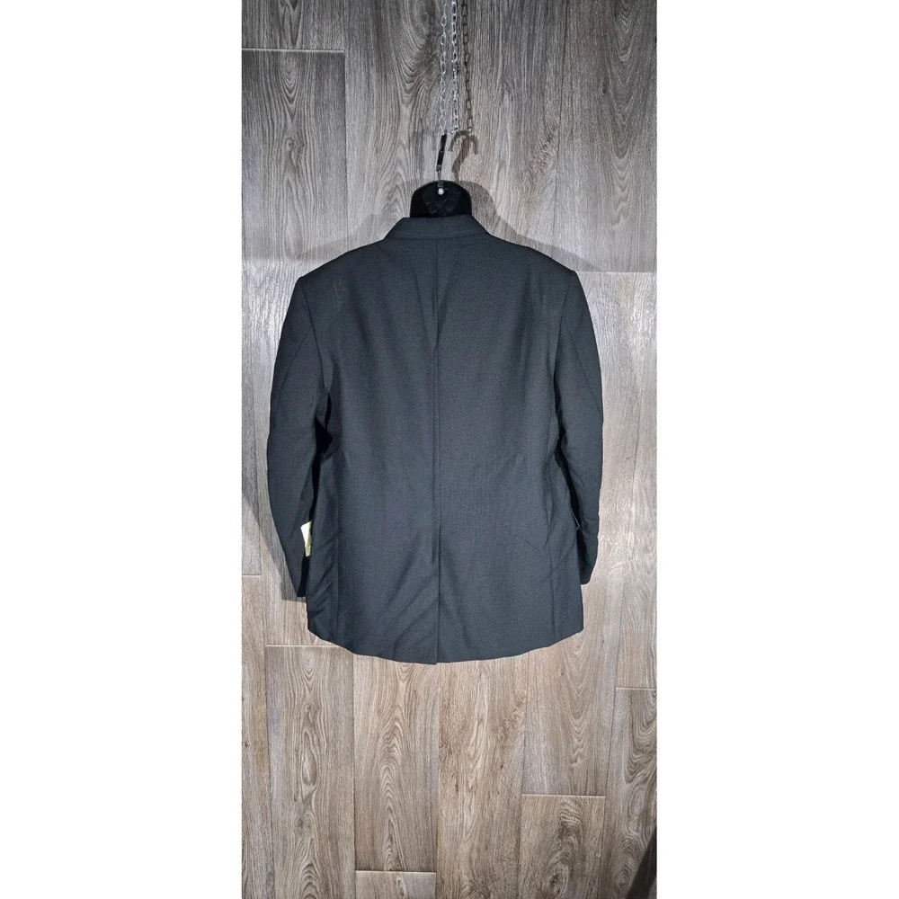 RMC Coca-Cola Blazer Mens 44 Regular Black Gold‎ Button New with Tags